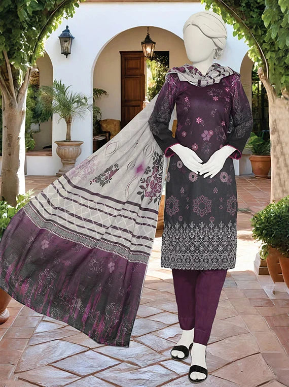 Mirha Embroidered Printed Lawn Collection 2026 Vol-02 (ABC-1548) – Umar  Poshak