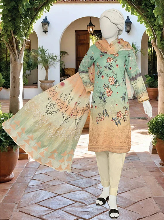 Mirha Embroidered Printed Lawn Collection 2026 Vol-02 (ABC-1549) – Umar  Poshak