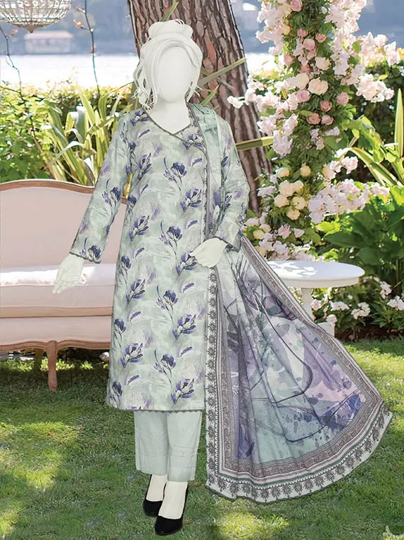 Sameeha Printed Peach Leather Collection 2025 by ABC (D-574) – Umar Poshak 