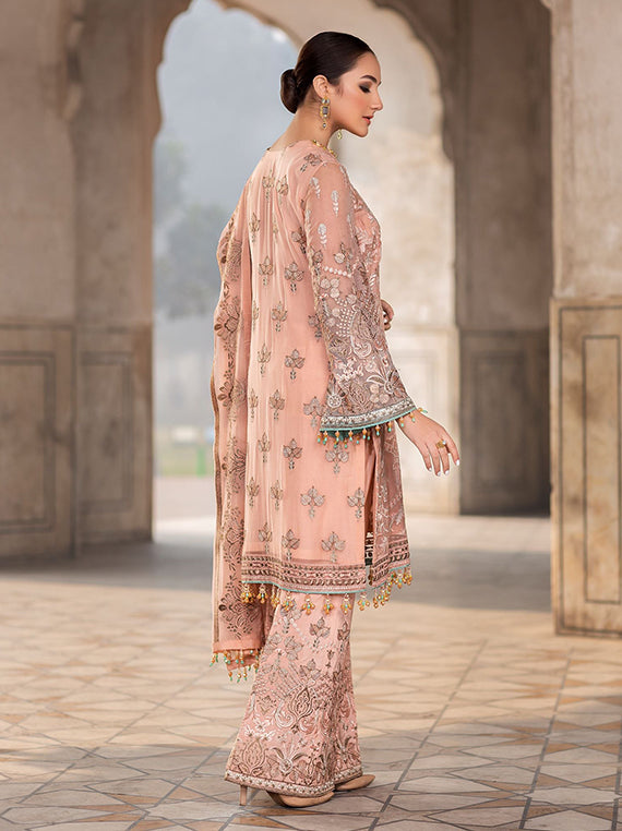 Flossie Festive Embroidered Unstitched Collection'26 (FE-201)