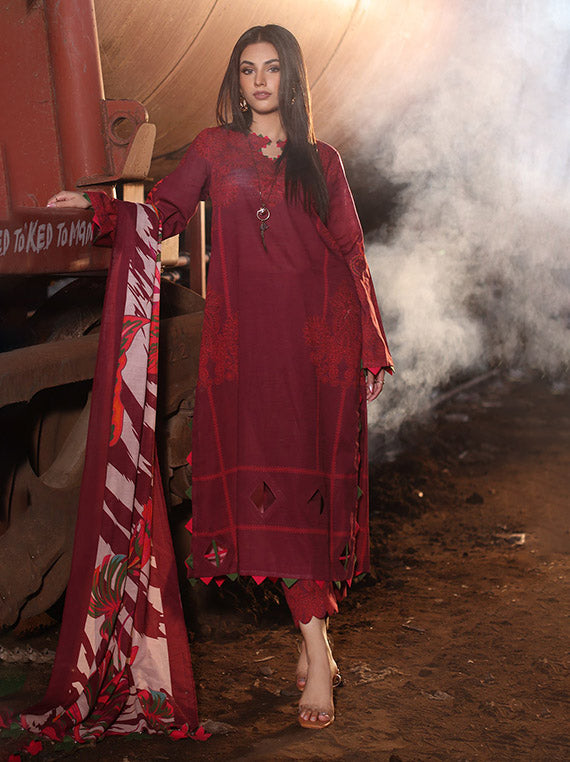 BLOSSOM by Umar Poshak Premium Lawn Collection 2026 (Charizma CPW4-05)