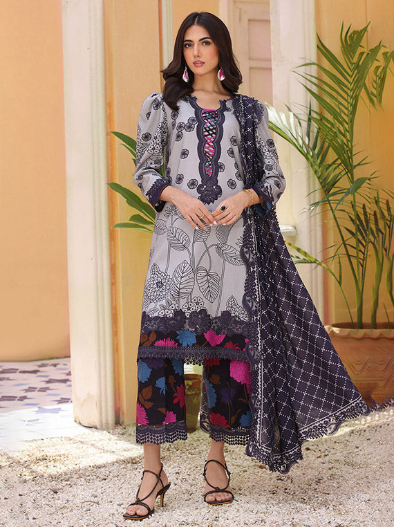BLOSSOM by Umar Poshak Premium Lawn Collection 2026 (Charizma  SHW4-05)
