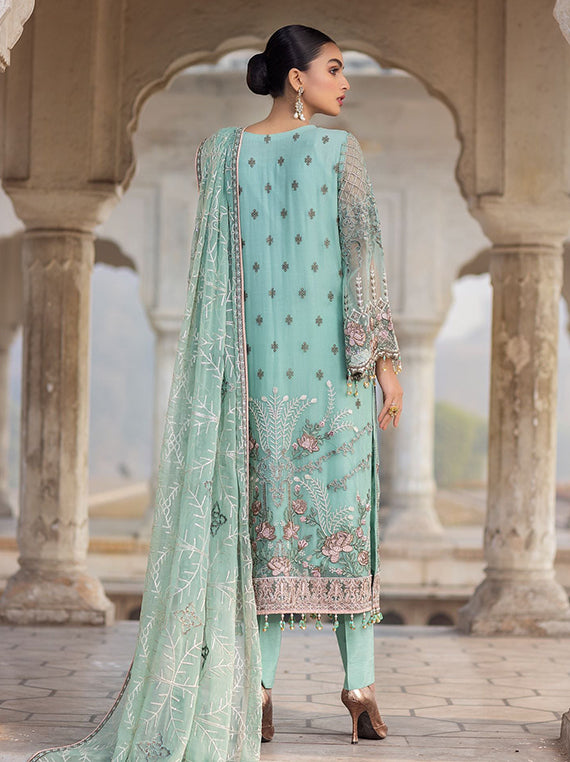 Flossie Festive Embroidered Unstitched Collection'26 (FE-202)