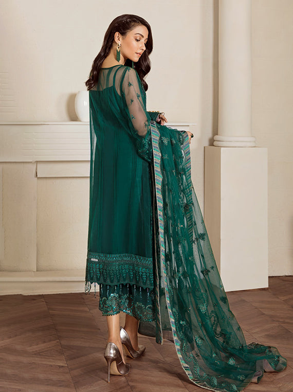 Baroque Festive Embroidered Unstitched Collection'26 (UF-33)