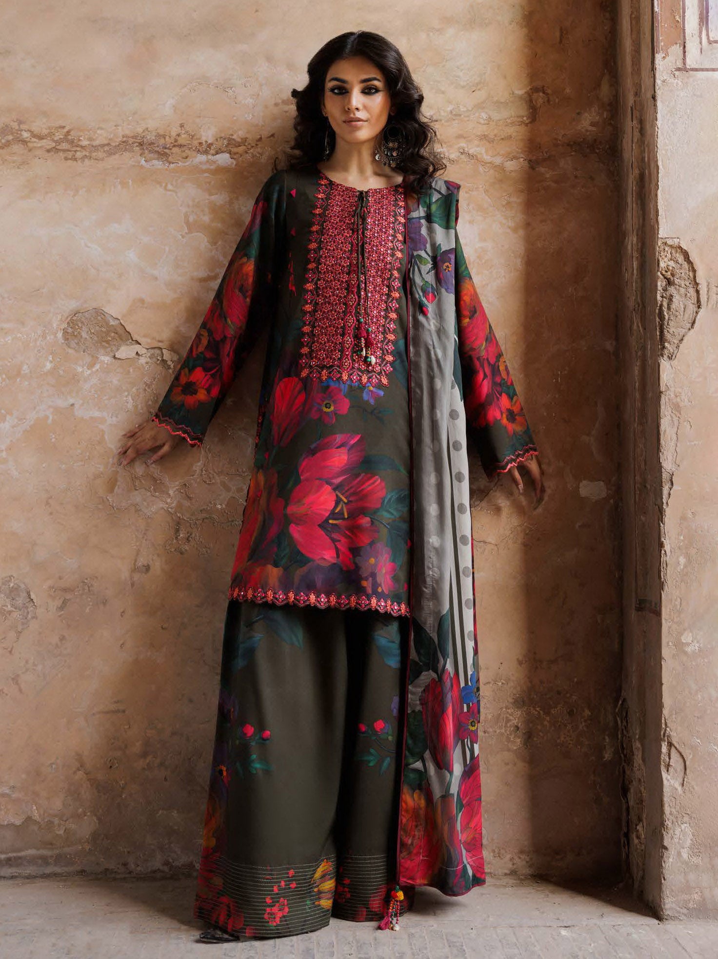BLOSSOM by Umar Poshak Premium Lawn Collection 2026 (CCW6-18)