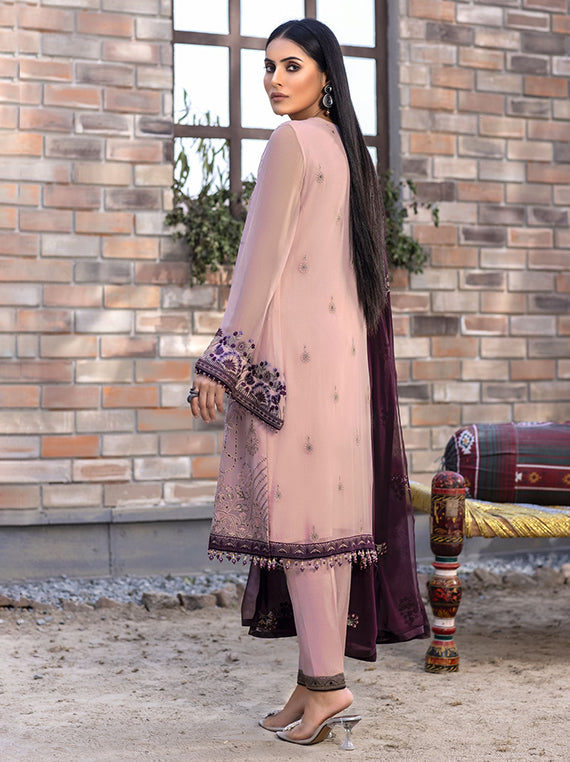 Flossie Festive Embroidered Unstitched Collection'26 (K-1109)