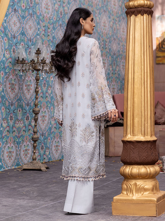Flossie Festive Embroidered Unstitched Collection'26 (FE-309)