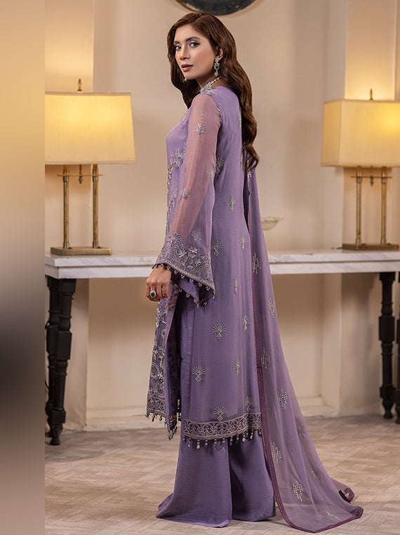 Flossie Festive Embroidered Unstitched Collection'26 (K-1401)