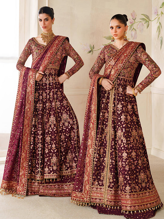 Baroque Festive Embroidered Unstitched Collection'26 (CH14-05)
