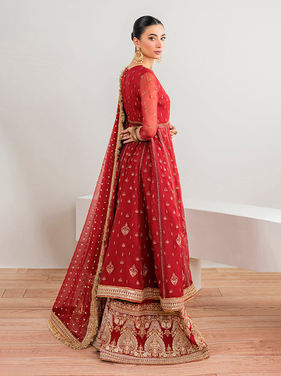 Baroque Festive Embroidered Unstitched Collection'26 (UF-688)
