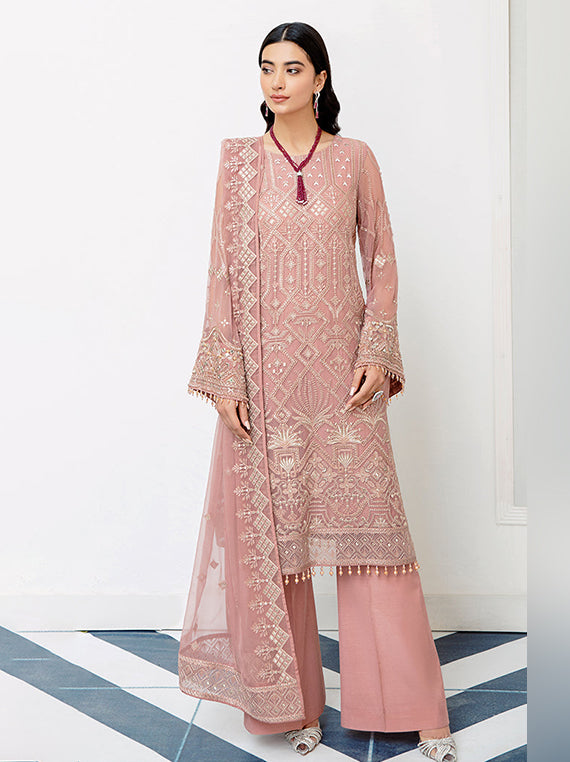 Flossie Festive Embroidered Unstitched Collection'26 (S-1101)