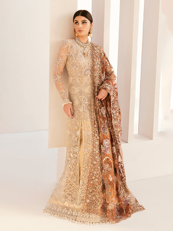 Baroque Embroidered Chiffon Multi Collection 2026 (BQU-CH11-03)