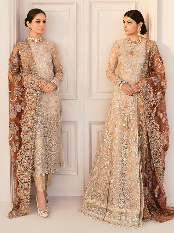 Baroque Embroidered Chiffon Multi Collection 2026 (BQU-CH11-03)
