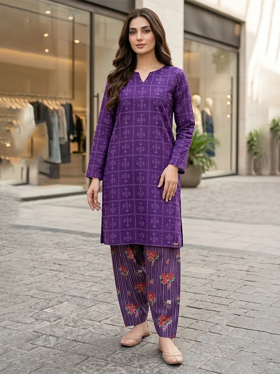 2pc Chikankari Lawn Edit 2026 Vol-FA51 (D-11)