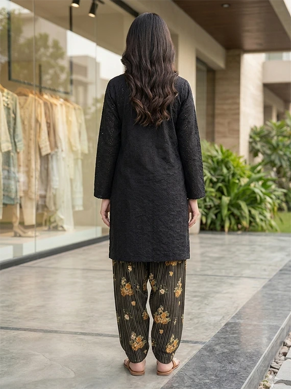 2pc Chikankari Lawn Edit 2026 Vol-FA51 (D-13)