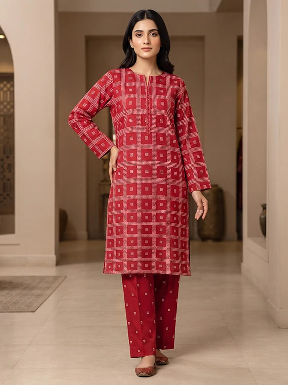 2pc Printed Cambric Cotton Edit 2026 Vol-FB07 (D-12)