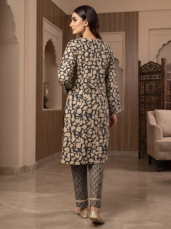 2pc Printed Cambric Cotton Edit 2026 Vol-FB07 (D-17)