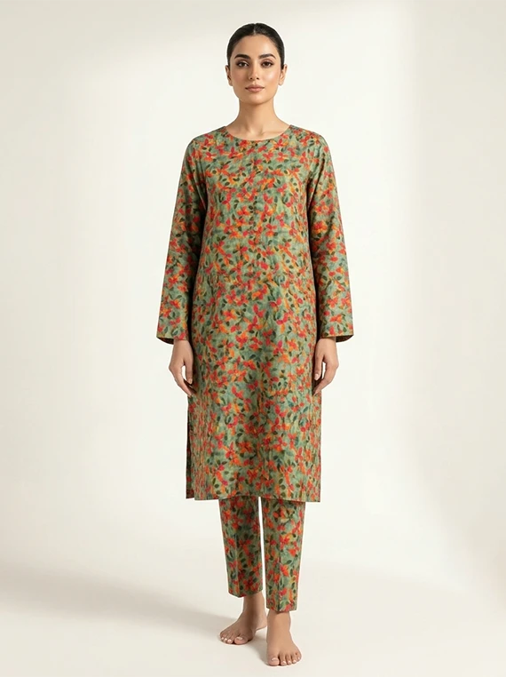 2pc Printed Linen Edit 2026 Vol-FA02 (D-13)
