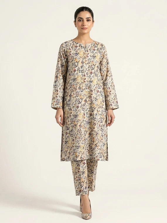 2pc Printed Lawn Edit 2026 Vol-FA02 (D-15)