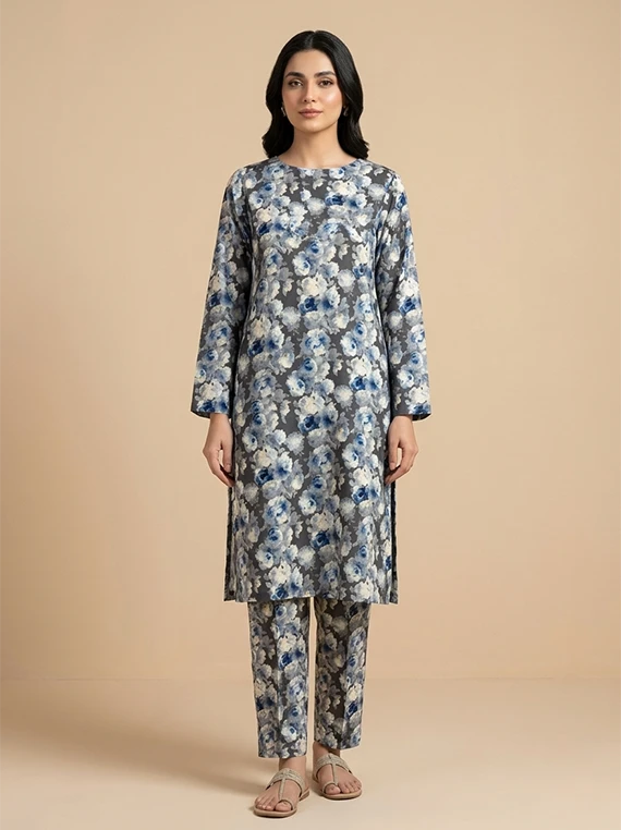 2pc Printed Linen Edit 2026 Vol-FA02 (D-16)