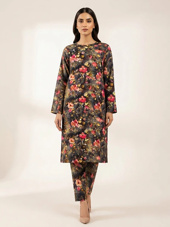 2pc Printed Lawn Edit 2026 Vol-FA02 (D-21)