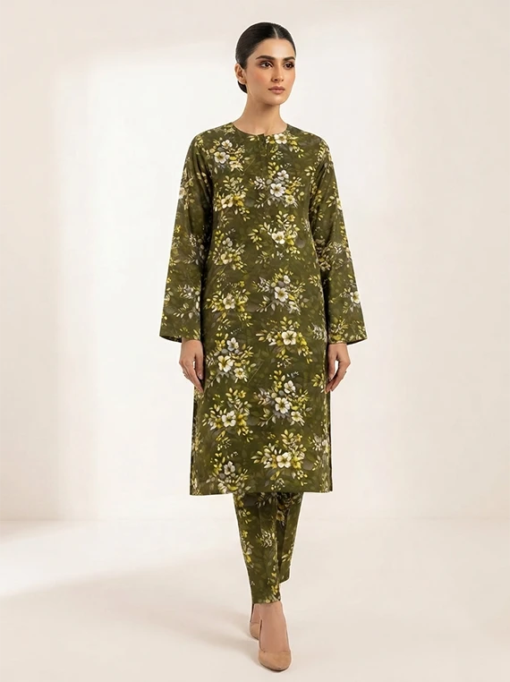 2pc Printed Linen Edit 2026 Vol-FA02 (D-28)