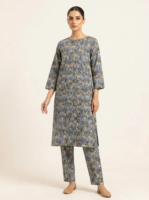 2pc Printed Linen Edit 2026 Vol-FA02 (D-41)