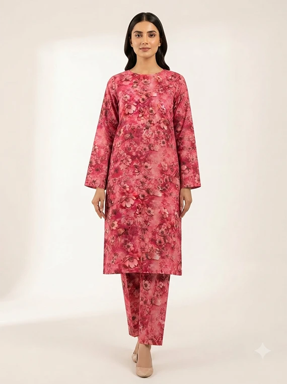 2pc Printed Linen Edit 2026 Vol-FA02 (D-48)