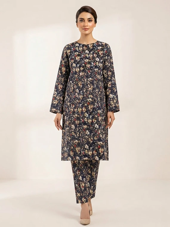 2pc Printed Linen Edit 2026 Vol-FA02 (D-51)