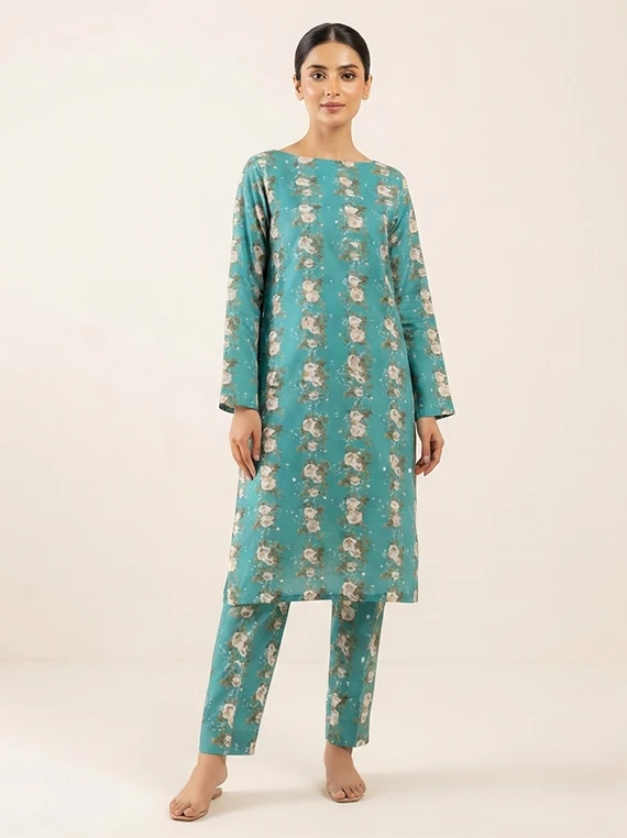 2pc Printed Lawn Edit 2026 Vol-FA02 (D-63)