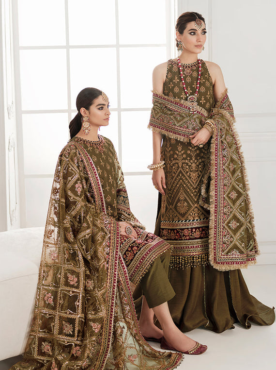 Baroque Embroidered Chiffon Multi Collection 2026 (BQU-CH10-06)