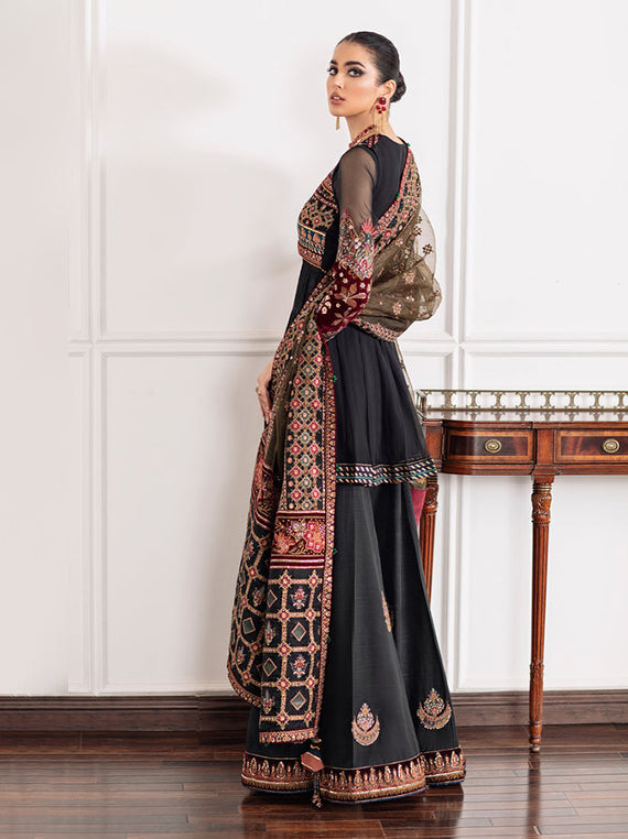 Baroque Embroidered Chiffon Multi Collection 2026 (BQU-CH09-04)