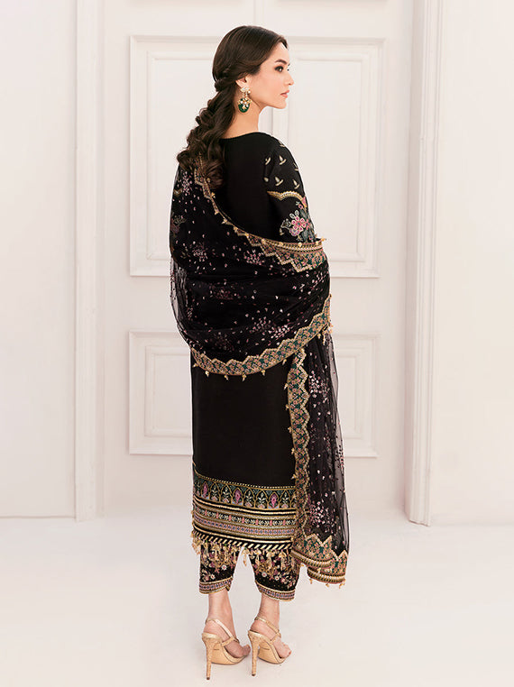 Baroque Embroidered Chiffon Multi Collection 2026 (BQU-CH11-04)