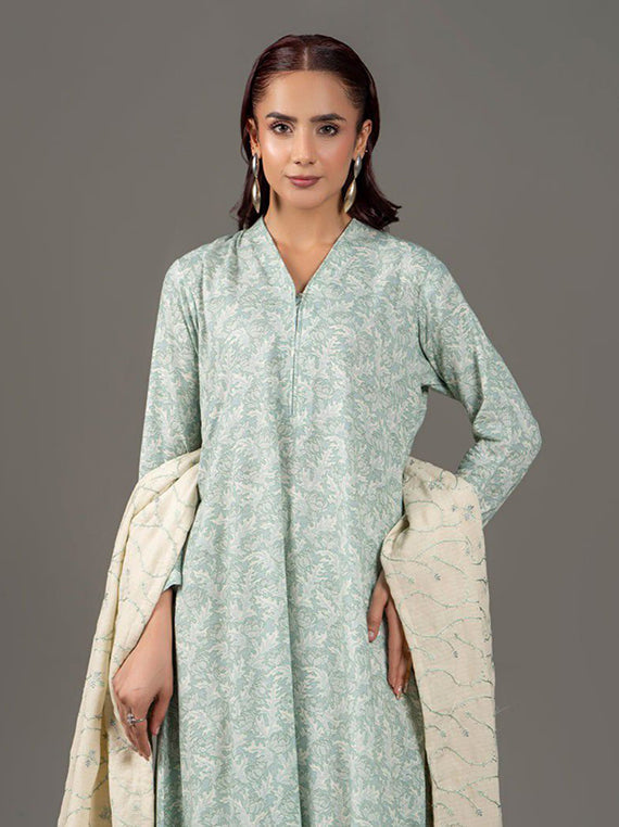 3PC Printed Linen Karandi Collection 2025 by Sitara Textile (D-637)