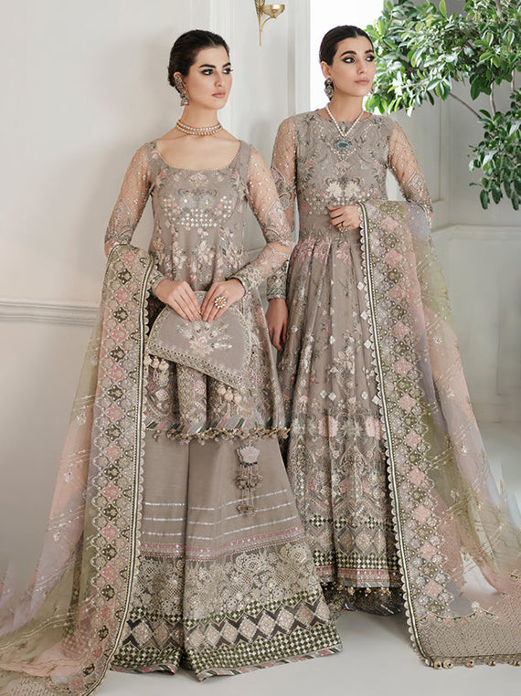 Baroque Embroidered Chiffon Multi Collection 2026 (BQU-CH10-08)