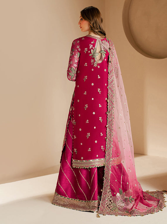 Baroque Festive Embroidered Unstitched Collection'26 (WF'25-03)