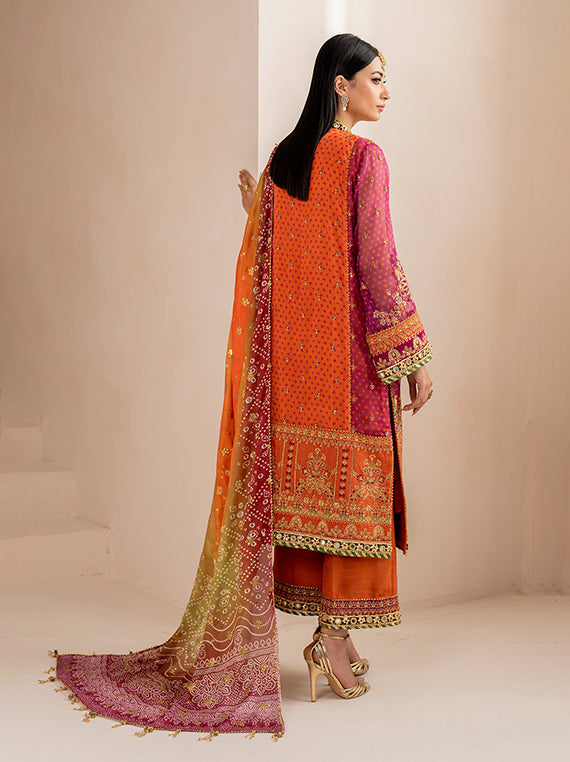 Baroque Festive Embroidered Unstitched Collection'26 (SF-706)