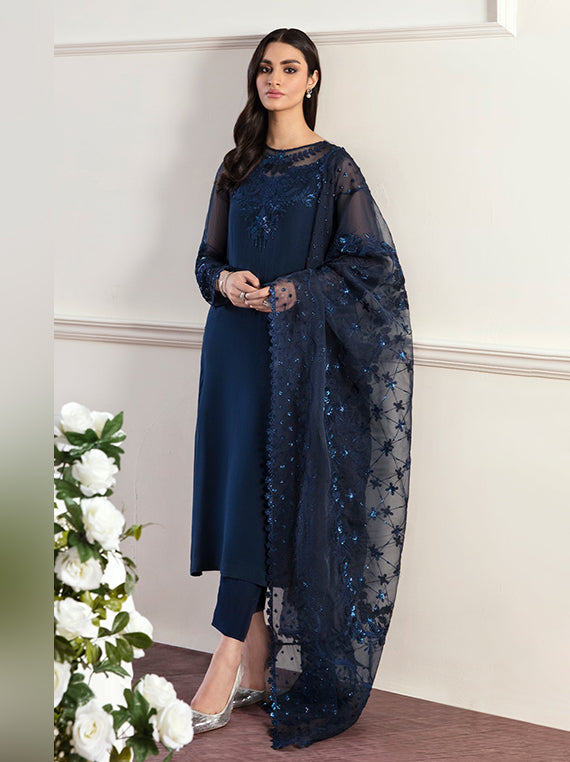 Baroque Festive Embroidered Unstitched Collection'26 (UF-292)