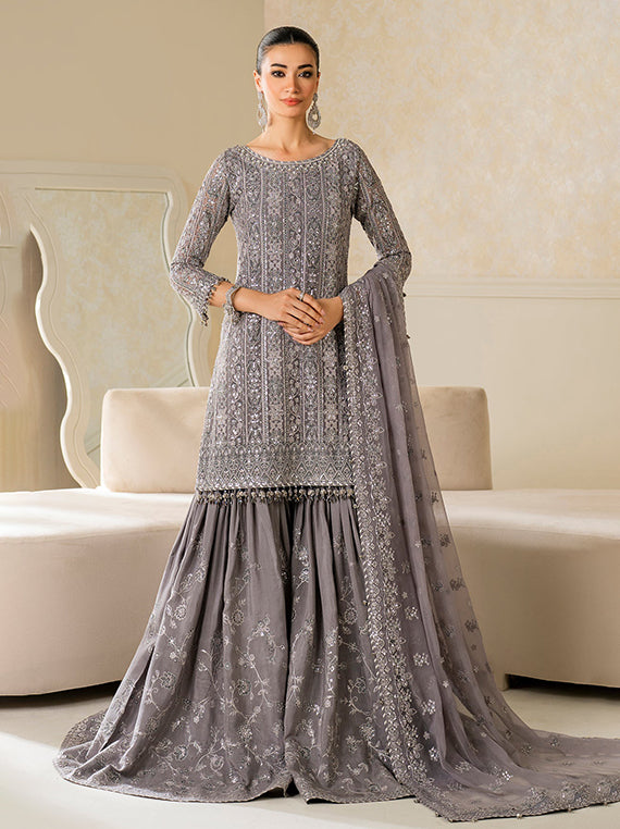 Baroque Festive Embroidered Unstitched Collection'26 (SF-4161)
