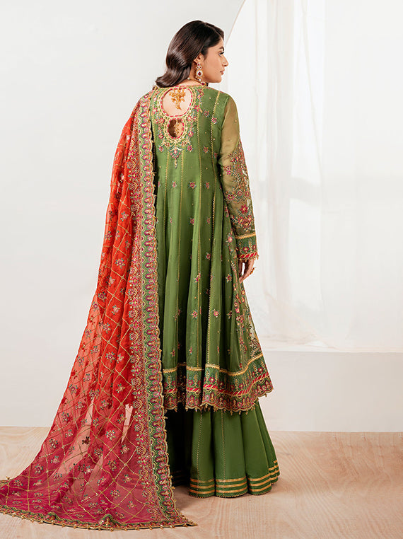 Baroque Festive Embroidered Unstitched Collection'26 (UF-4037)