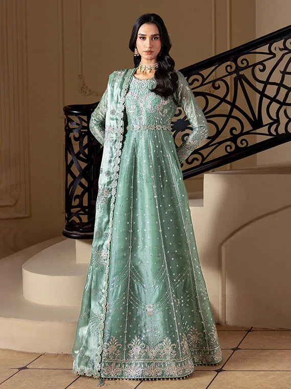 AAINA by Alizeh Embroidered Sheesha Silk Collection 2026 (2241-Aidah)