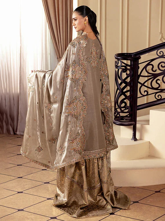 AAINA by Alizeh Embroidered Sheesha Silk Collection 2026 (2247-Zoya)