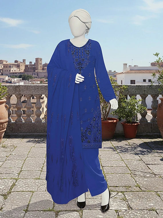 AANCHAL by Abc Embroidered Lawn Collection 2026 (D-01)