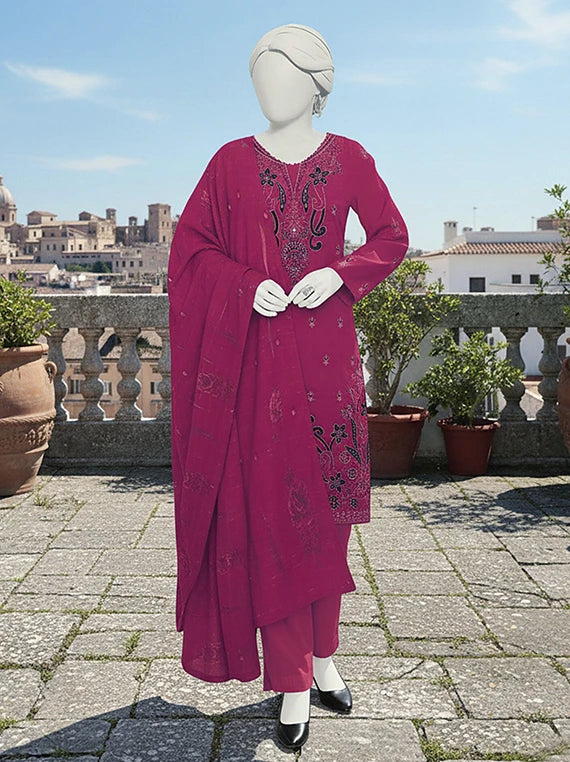 AANCHAL by Abc Embroidered Lawn Collection 2026 (D-02)