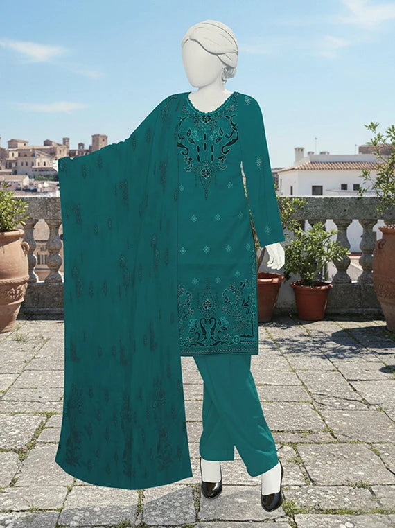 AANCHAL by Abc Embroidered Lawn Collection 2026 (D-05)