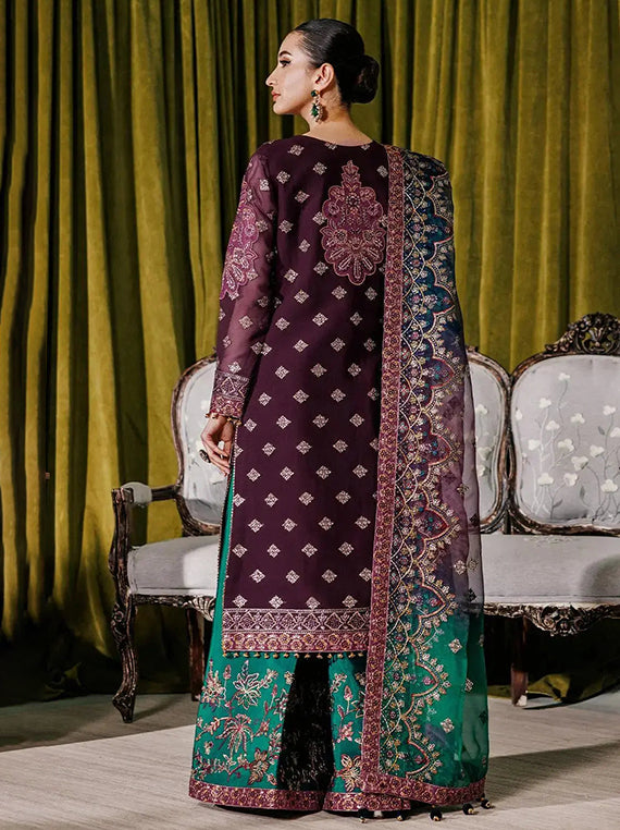 Alizeh Exclusive Formals Collection 2026 (AF-CH-2173-Nagar B Magenta)