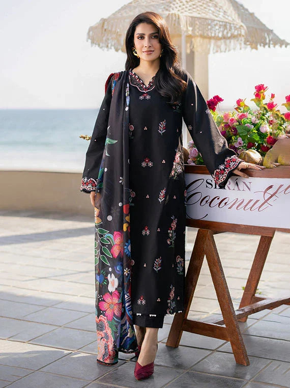 AFSANAH by Seran Embroidered Lawn Collection 2026 Vol-01 (01-Maya)