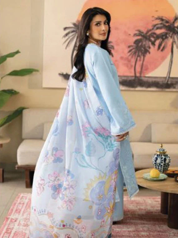 AFSANAH by Seran Embroidered Lawn Collection 2026 Vol-02 (IMA D-05)