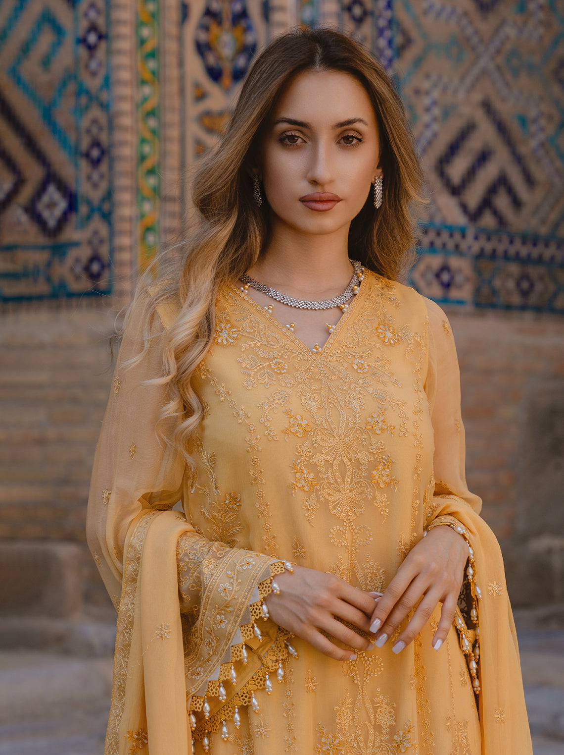 AL Kousar Festive Chiffon Collection 2026 by AHMAD EMBROIDERY (DD-04)