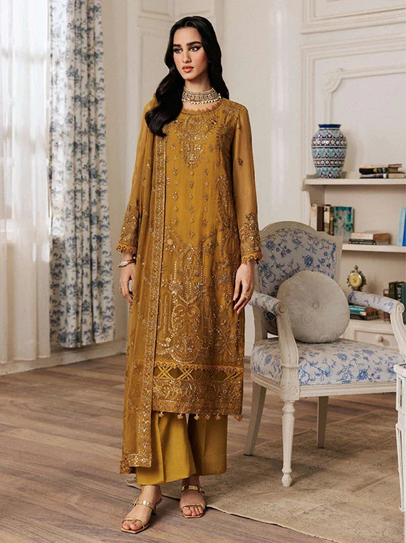 ALKAUSAR Luxe Chiffon Embroidered Collection 2026